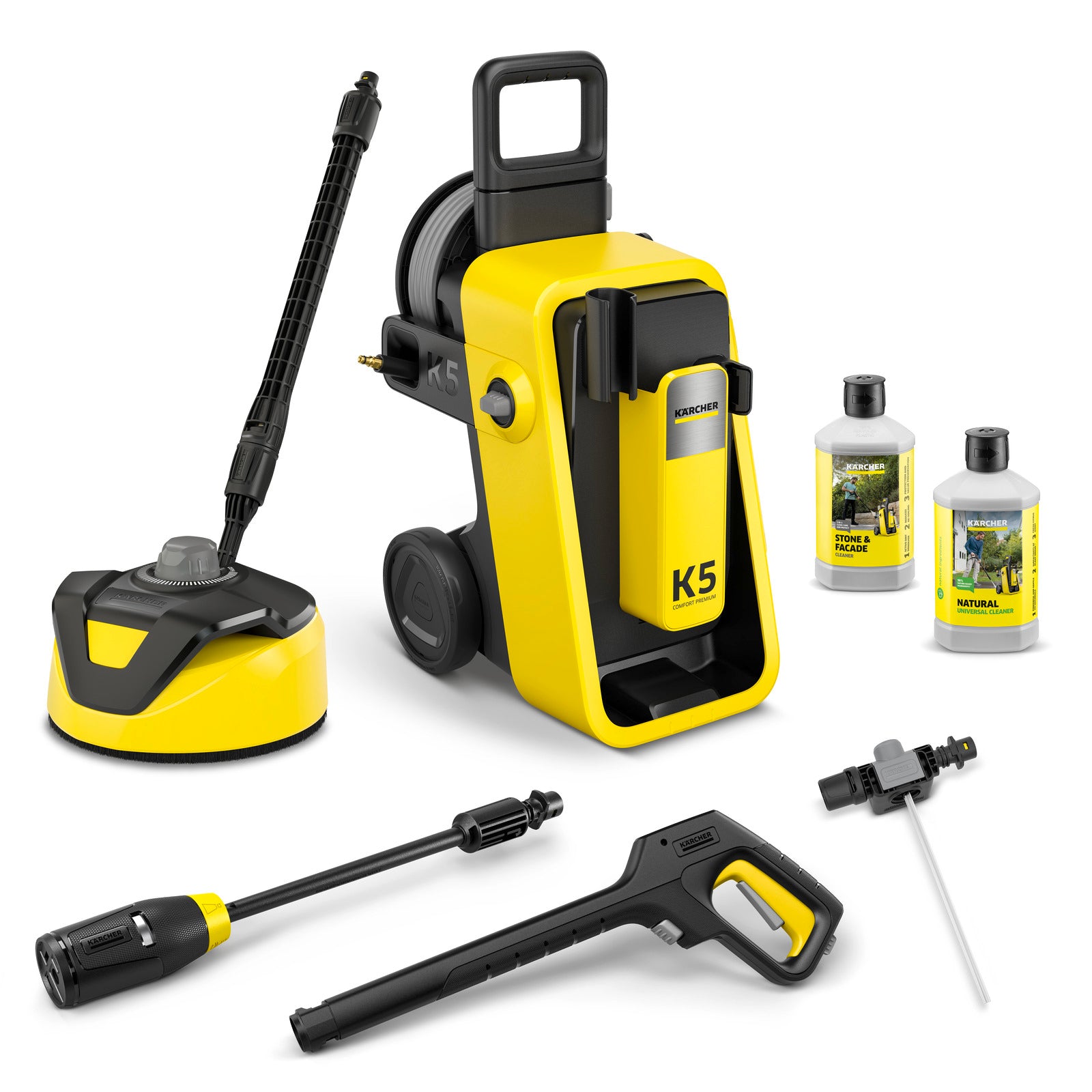 Karcher K 5 Comfort Premium Home 145Bar Cold Water Pressure Washer 8L/min 1.324-813.0