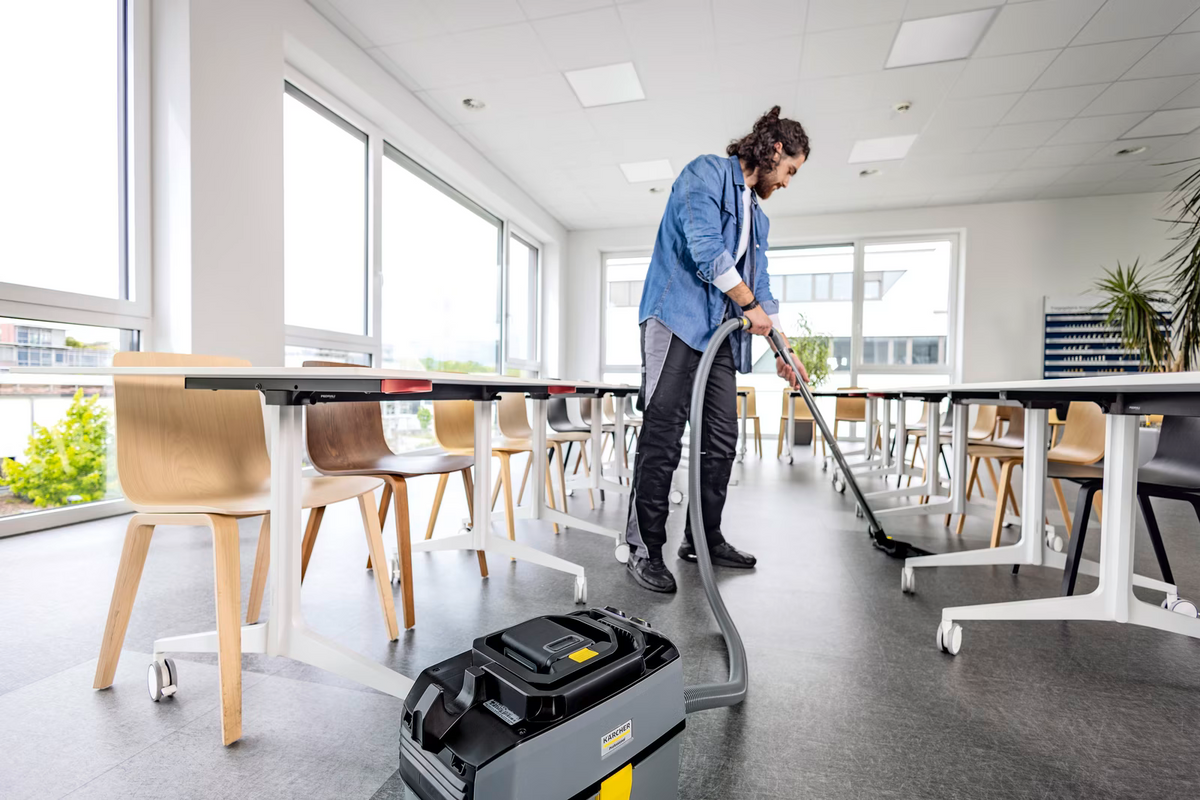 Karcher T 10/1 Bp Pack HEPA14 Compact Battery Vacuum Cleaner - 1.527-355.0