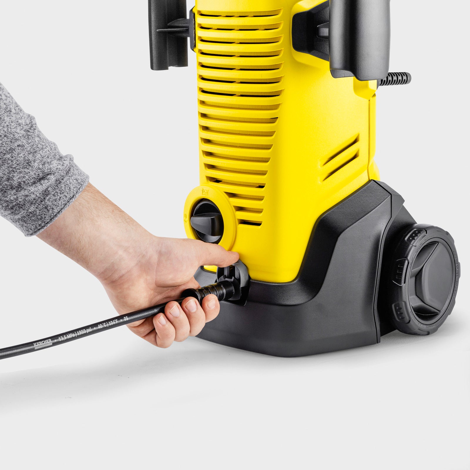 Karcher K 3 ECO!Booster Car & Home 120Bar Cold Water Pressure Washer 6L/min 1.676-362.0