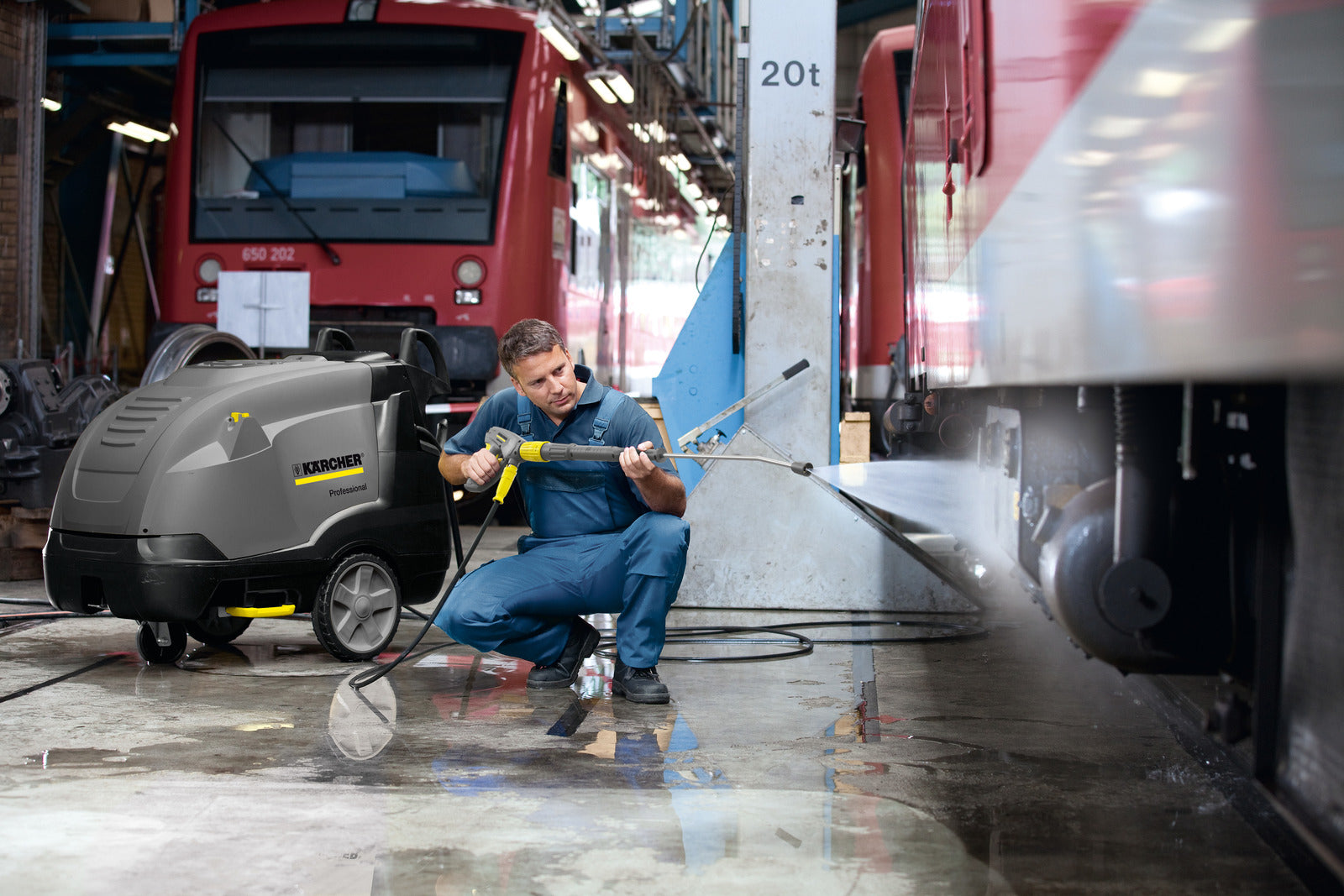 Karcher HDS-E 8/16 -4 M 24 kW 160Bar Hot Water Pressure Washer 11L/min 1.030-904.0