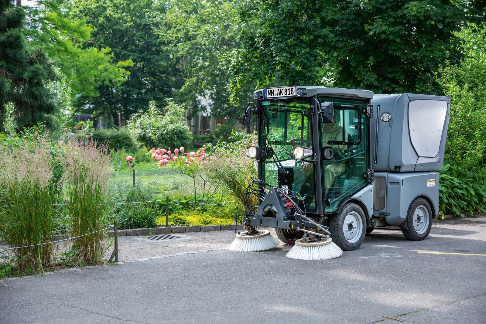 Karcher MC 80 Professional Municipal Sweeper  1.442-252.2