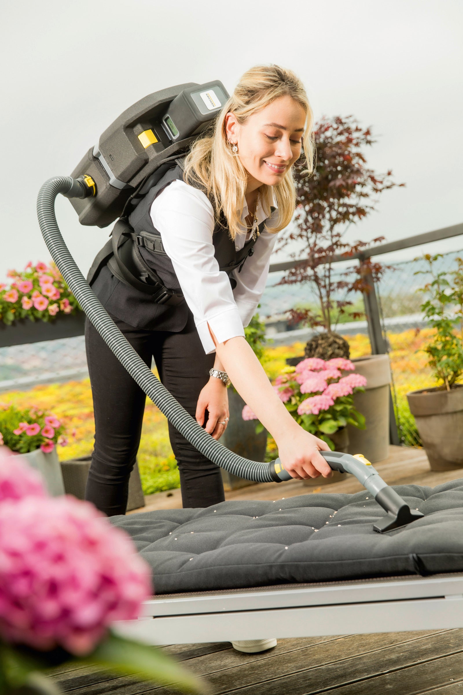 Karcher BVL 5/1 Bp Battery Powered Backpack Vacuum Cleaner - 1.394-274.0