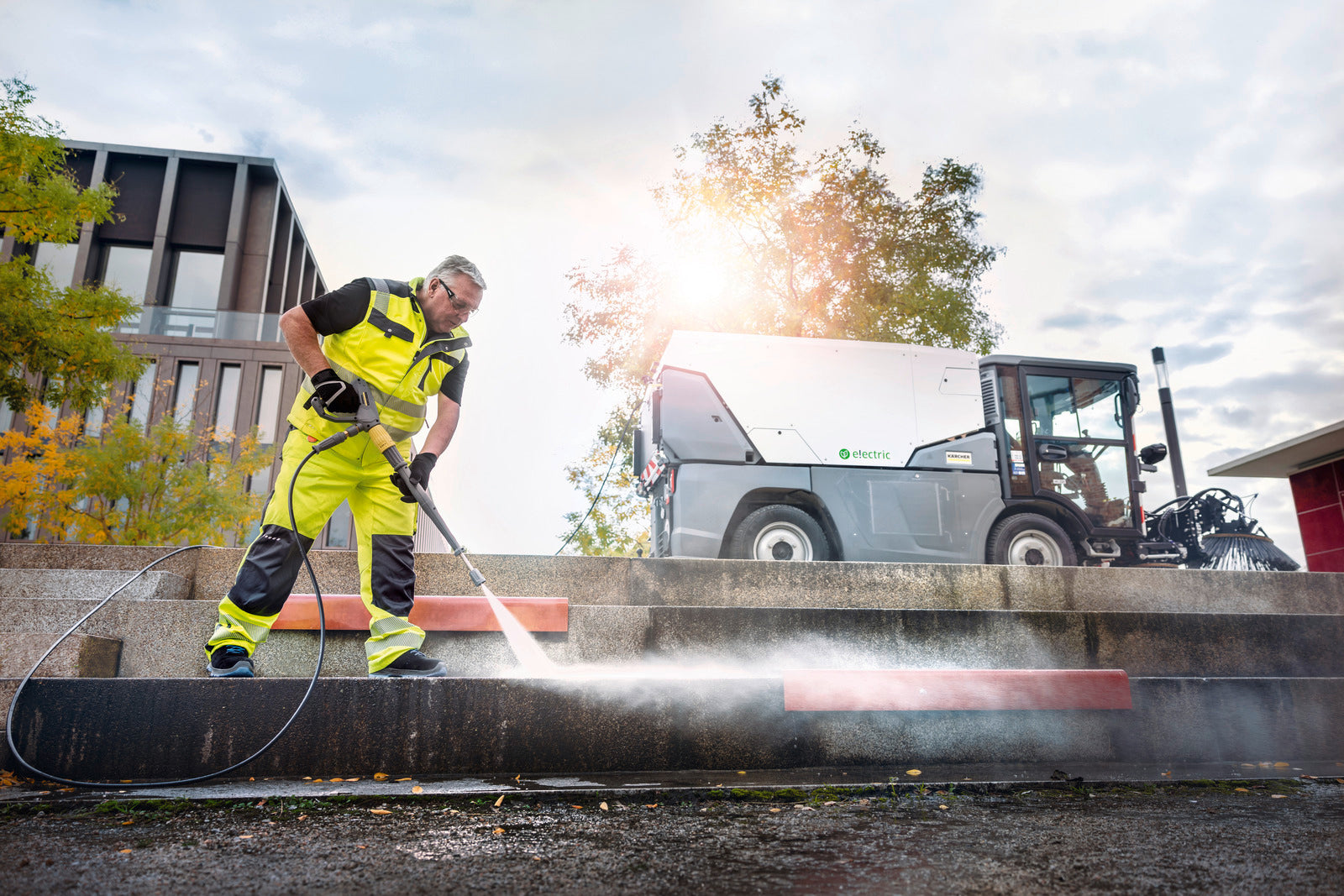 Karcher MC 250 Zero Emission Professional Municipal Sweeper  1.442-264.2