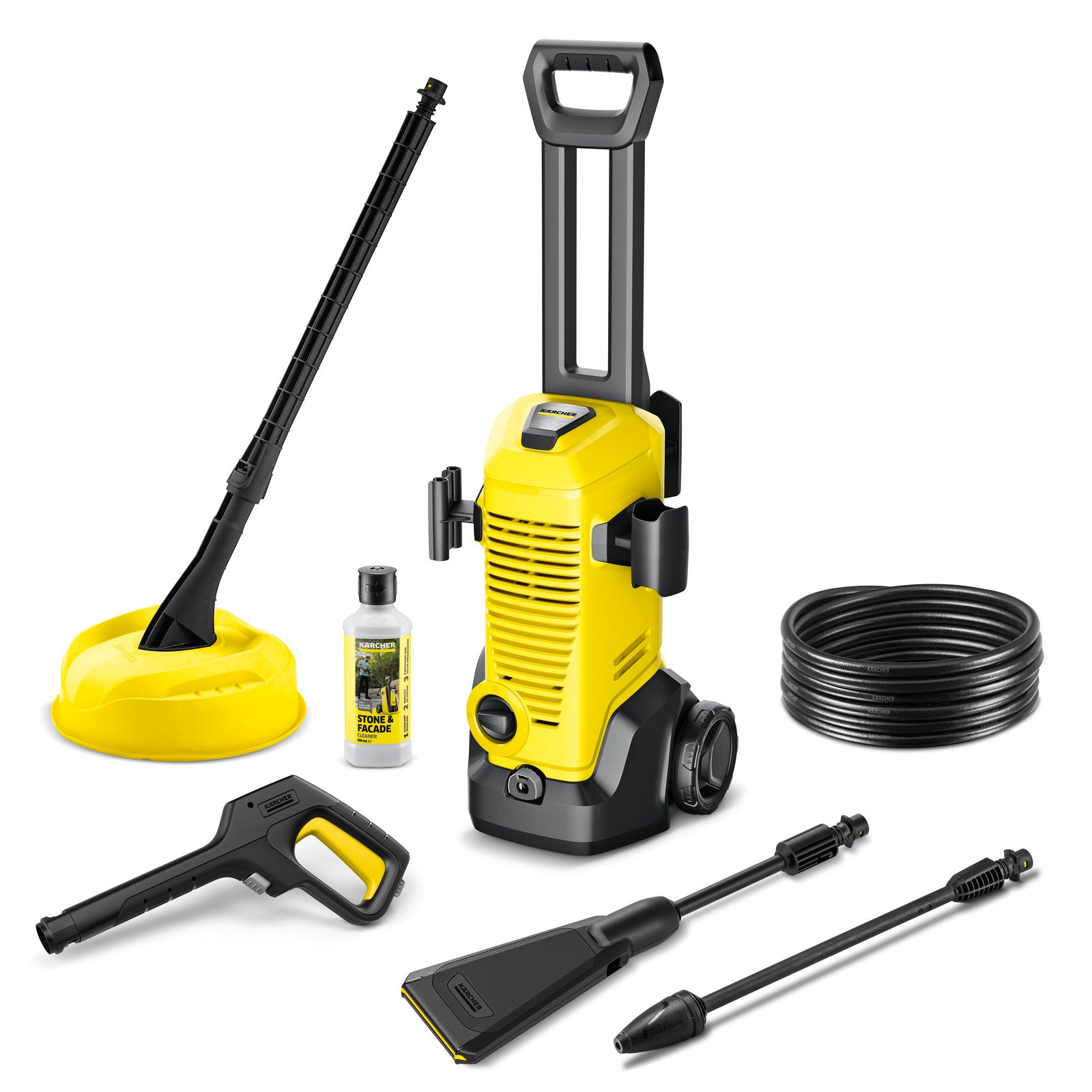 Karcher K 3 ECO!Booster Home 120Bar Cold Water Pressure Washer 6L/min 1.676-361.0