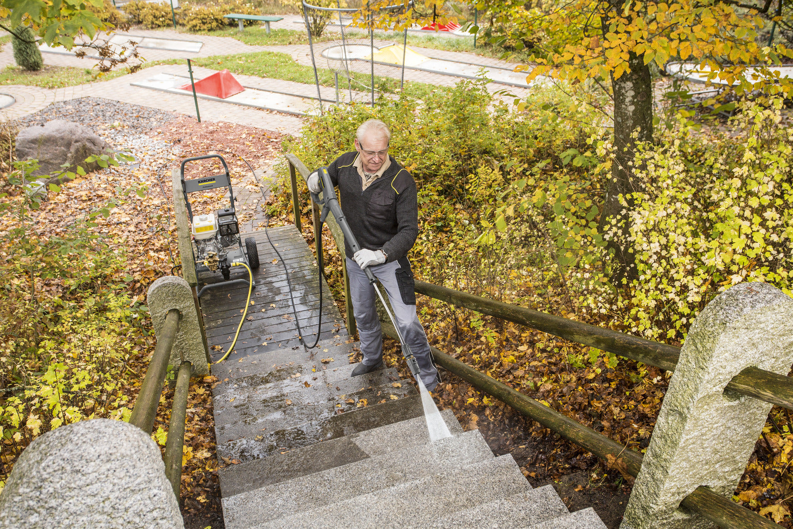Karcher HD 9/23 De 270Bar Cold Water Diesel Pressure Washer 15L/min 1.187-907.0