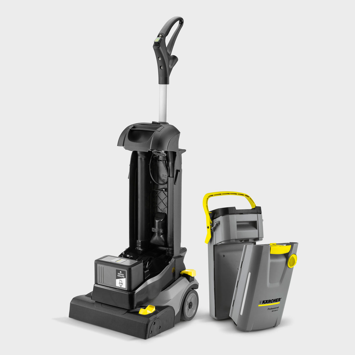 Karcher BR30/4C BP  Upright Compact Battery Powered Scrubber Dryer - 1.783-228.0