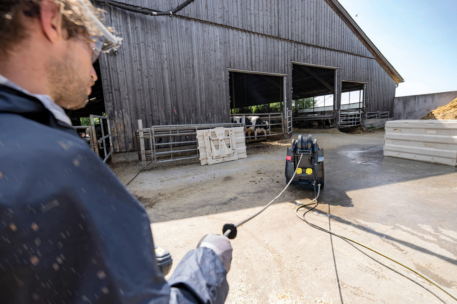 Karcher HDS 10/21-4 MXA 250Bar Hot Water Pressure Washer 16L/min 1.071-938.0