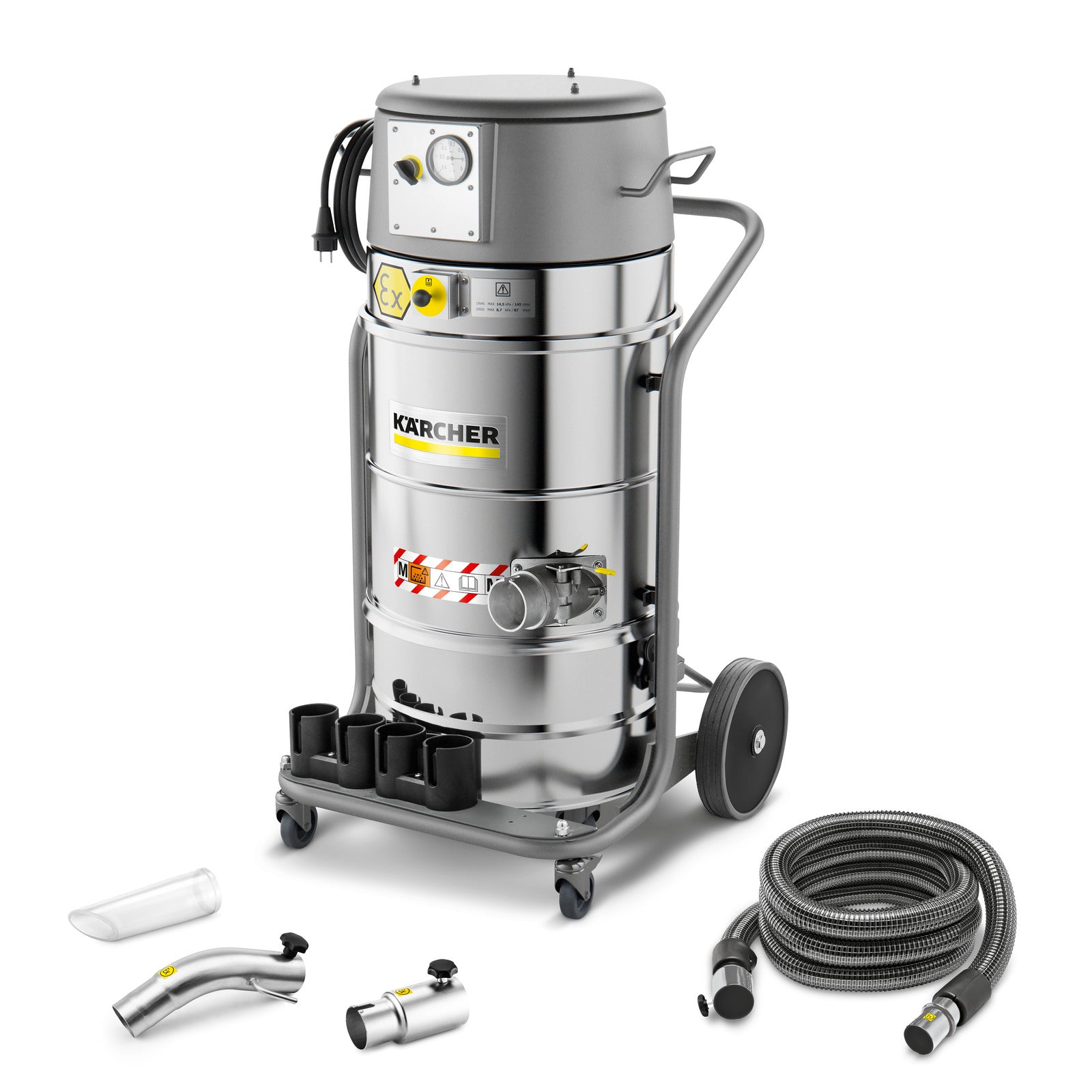 Karcher IVM 40/12-1 M Class Zone 22 Industrial Combustible Dust Vacuum - 9.990-994.0