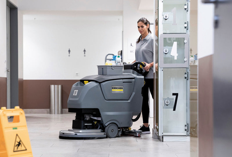 Karcher B 50 W Bp Pack 115Ah D51 DOSE Rinse AutoFill Scrubber Dryer 1.533-249.0