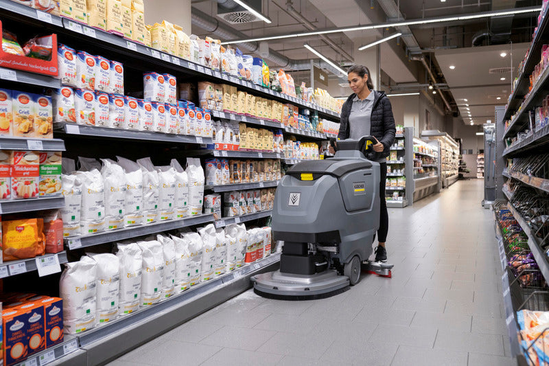 Karcher B 50 W Bp Pack 115Ah D51 DOSE Rinse AutoFill Scrubber Dryer 1.533-249.0