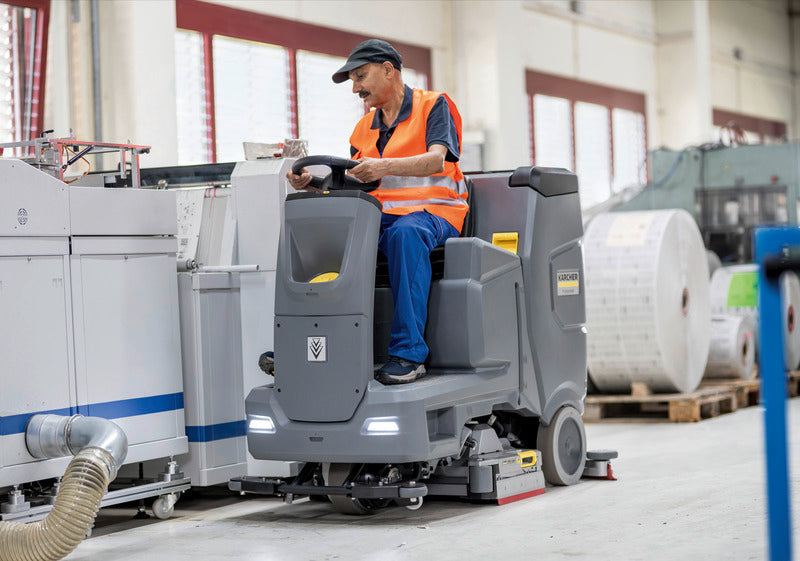 Karcher B 110 R Bp Pack Classic +R75 Ride On Scrubber Dryer 1.161-435.0