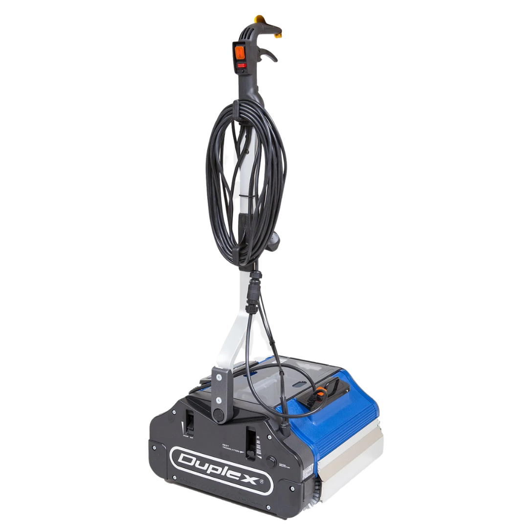 Duplex 340 professional steam floor cleaner and sanitiser for commercial hard floor cleaning