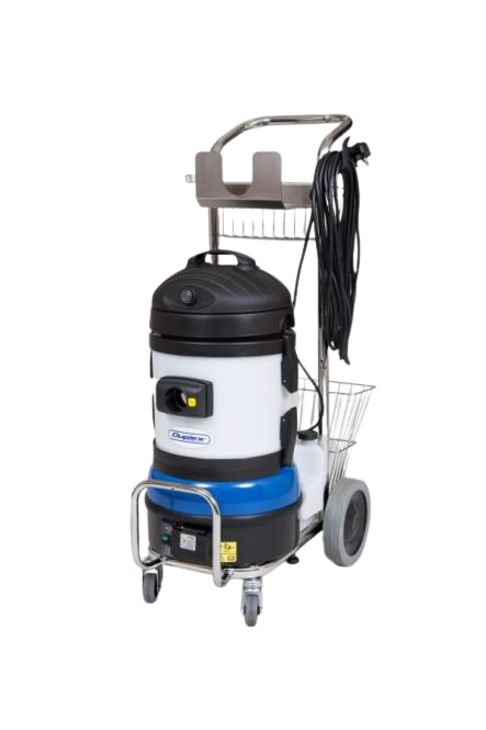Duplex Jet Vac Alpha industrial steam cleaning machine with integrated vacuum system