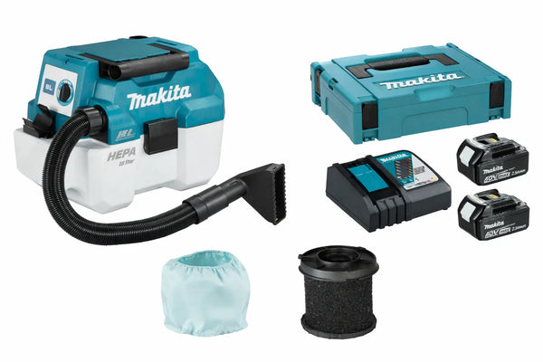 Makita Wet & Dry DVC750LTX5 18V LXT Vacuum Bundle
