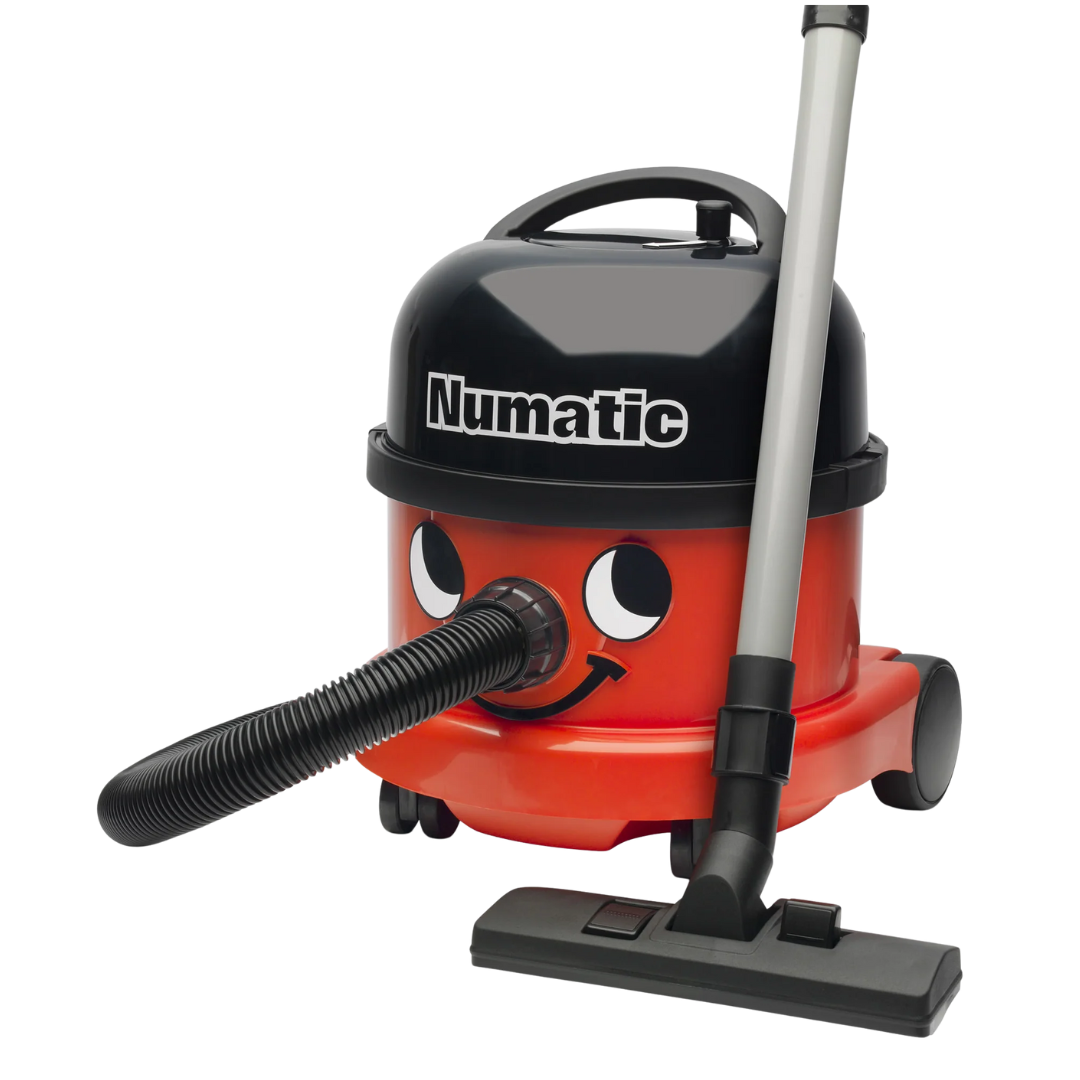 Henry NRV240 commercial cylinder vacuum cleaner with wand and floor tool