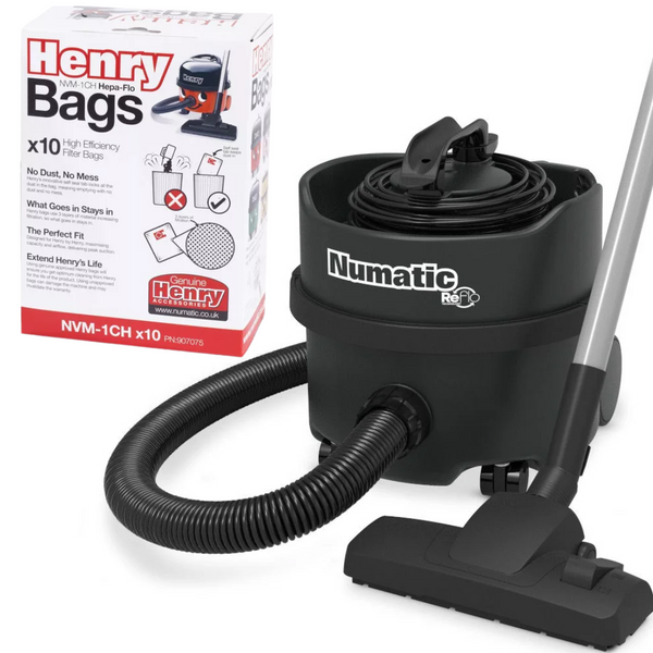 PRH180 Henry Hoover 8L + 10 Packs Of Bags