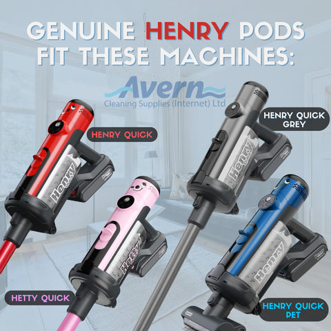 Henry Pods For Henry Hetty NQ100 Stick Vacuums - Pack Of 10