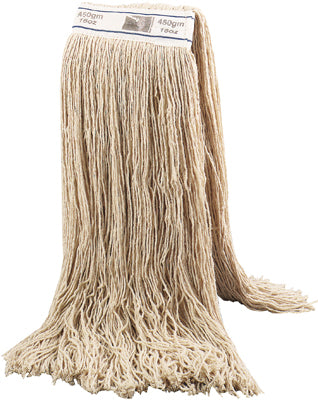 Kentucky 12oz mop head with yellow handle
