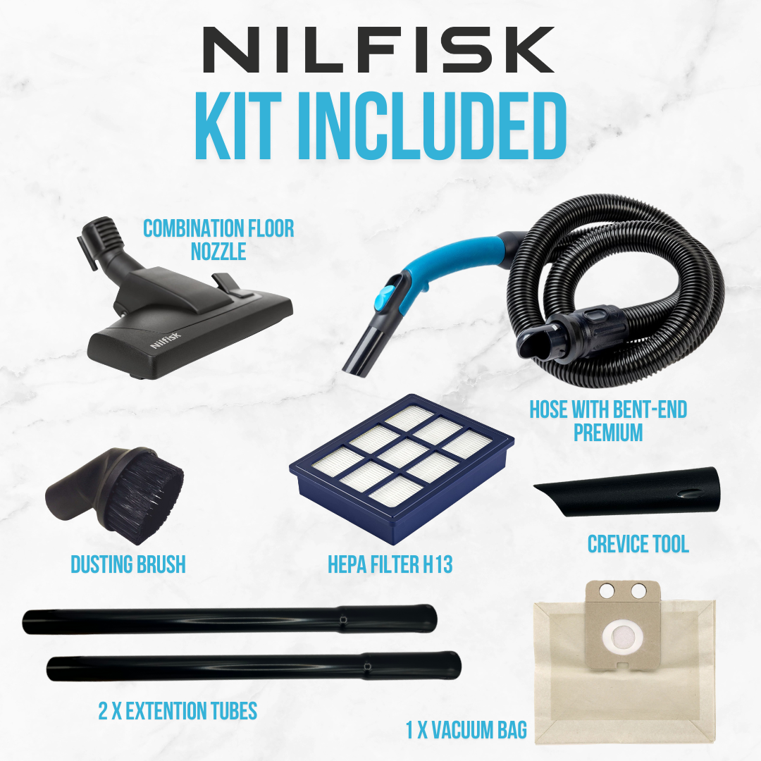 Nilfisk VP400 Hepa13 XECP Vacuum Cleaner - 107421170