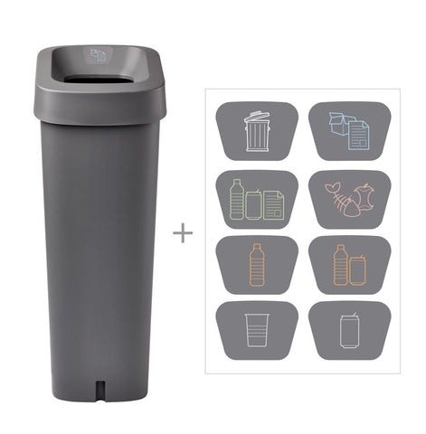 uBin Mini Recycling Bins 50L - Made From Recycled Plastic
