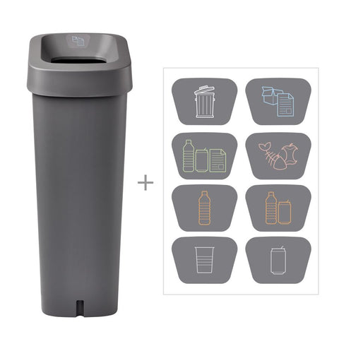 uBin Mini Recycling Bins 50L - Made From Recycled Plastic