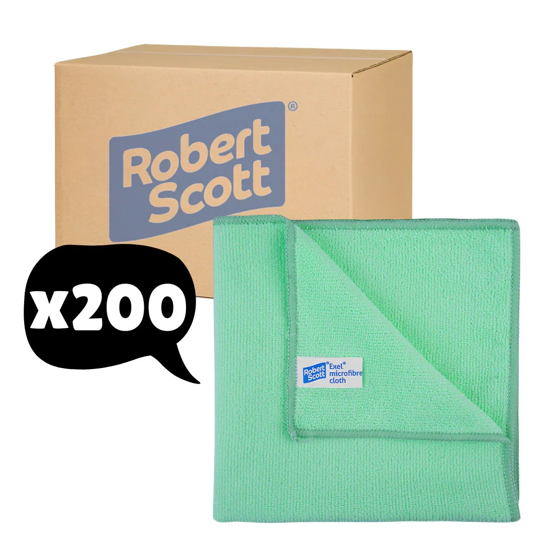Microfibre Cleaning Cloths 40x40cm Pack Of 200  - Avern