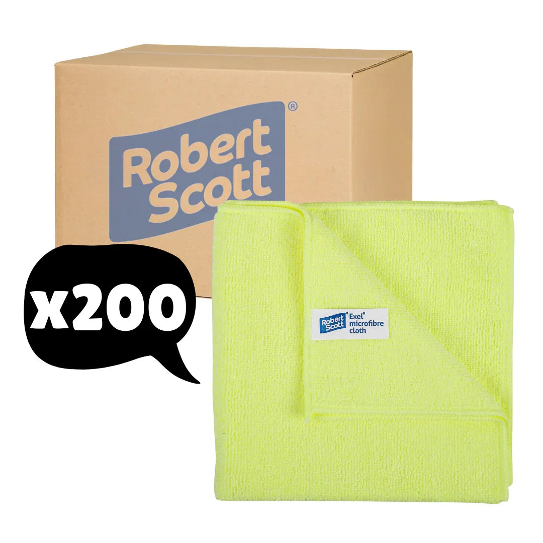 Microfibre Cleaning Cloths 40x40cm Pack Of 200  - Avern