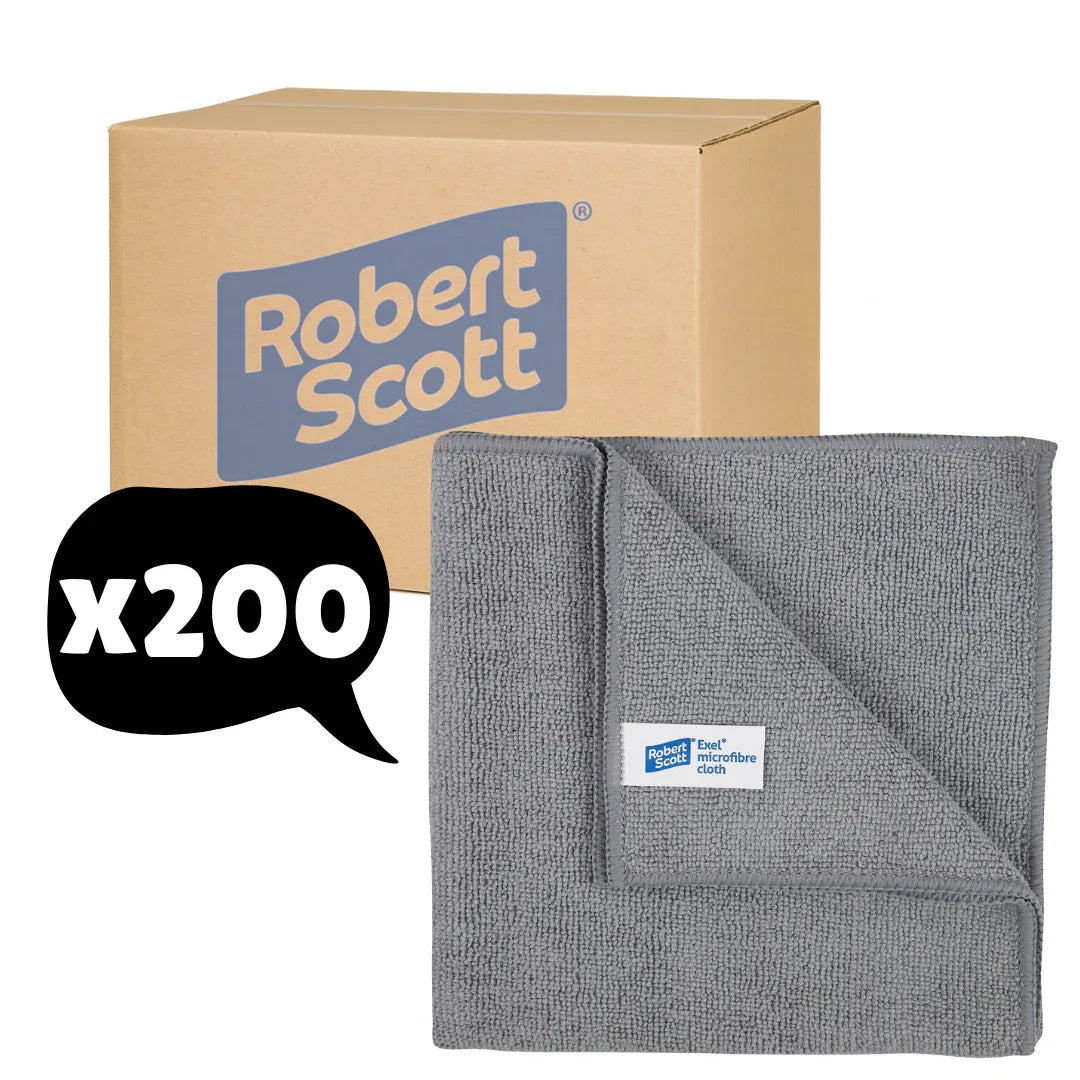Microfibre Cleaning Cloths 40x40cm Pack Of 200  - Avern