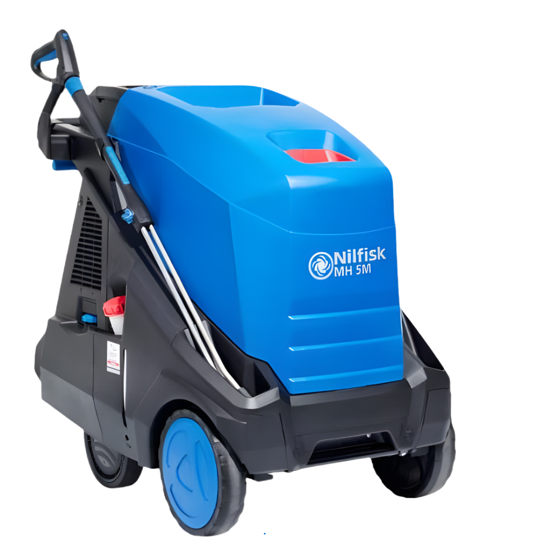 Nilfisk MH5M industrial 3-phase hot water pressure washer with high-performance heating system