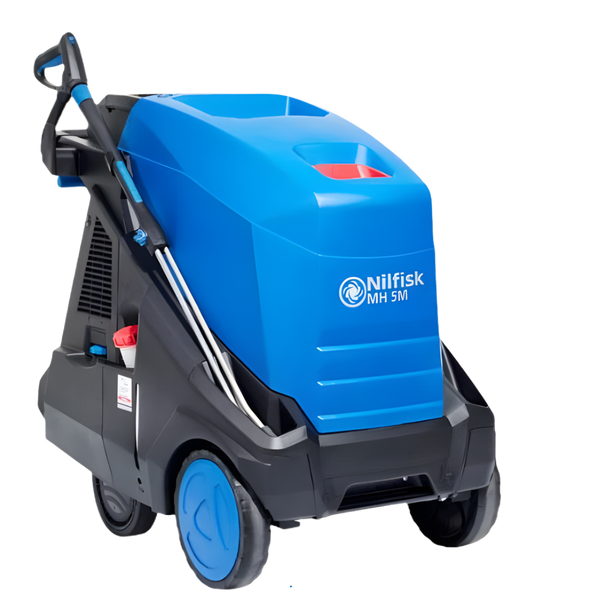 Nilfisk MH5M industrial 3-phase hot water pressure washer with high-performance heating system