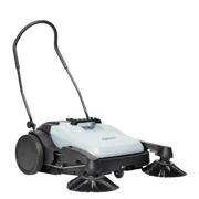 Nilfisk SW250 Walk-Behind Manual Floor Sweeper – push sweeper for industrial, warehouse, and commercial cleaning