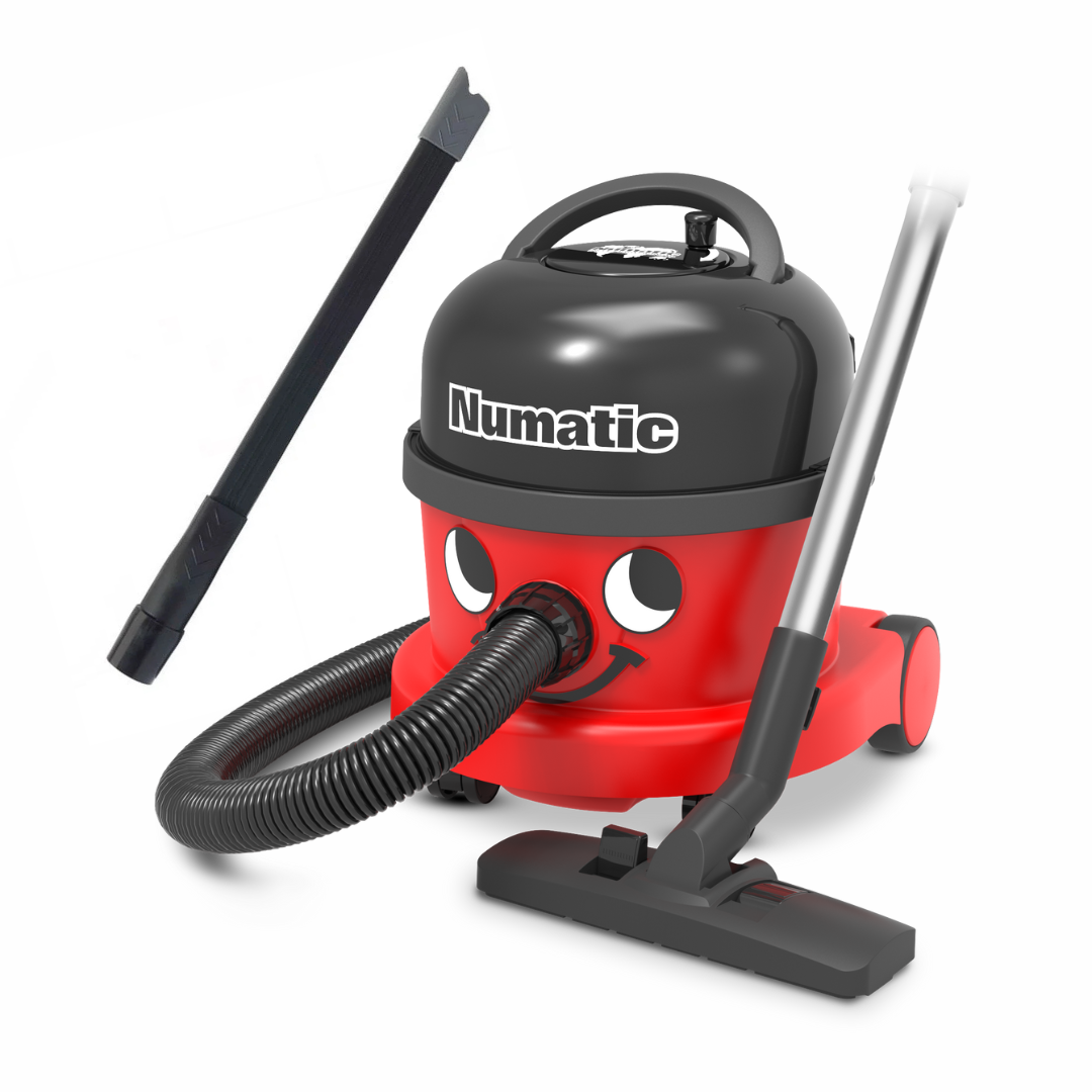 Numatic NRV240 Dry Commercial Vacuum Cleaner Henry Hoover (NRV200) + Flexi Crevice Tool