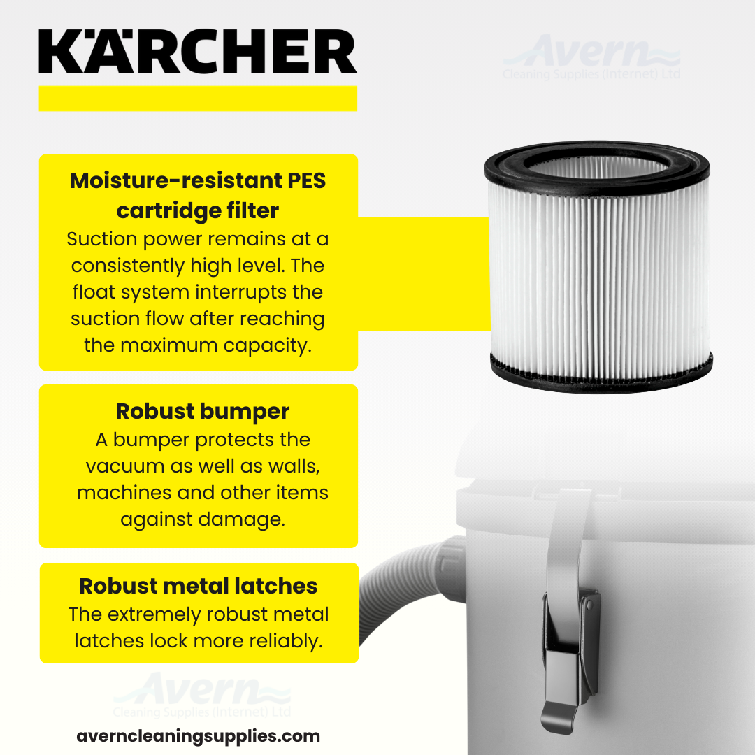 Karcher NT27/1 Wet & Dry Vacuum Cleaner Corded 1.428-509.0