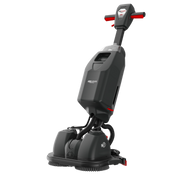 Numatic 440NX upright battery-powered floor scrubber dryer with dual brush system