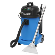 Numatic CT470 industrial carpet and upholstery cleaning machine with stainless steel extraction wand and large solution tank