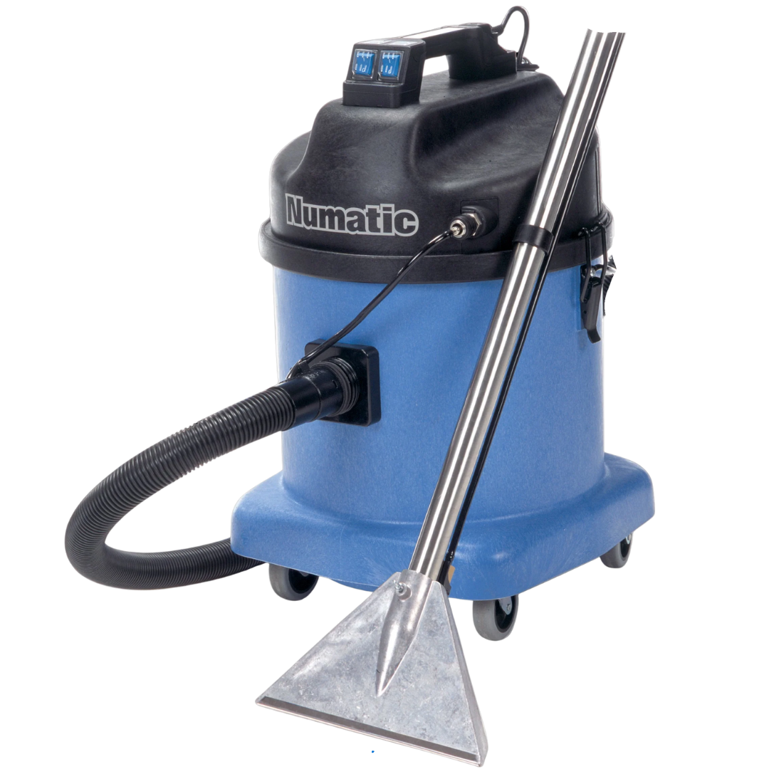 Numatic CTD570/ct570 industrial upholstery and carpet cleaning machine with stainless steel extraction wand