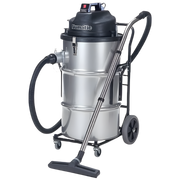 Numatic NTD2003 industrial cyclonic twin-motor dry vacuum cleaner with stainless steel drum