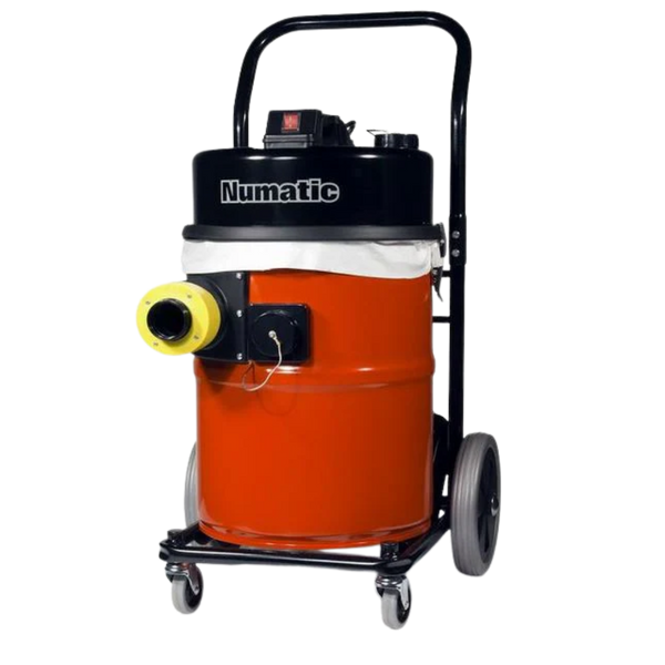 Numatic NVD750S WoodWork industrial dust extractor with 35L drum and high-capacity twin-motor system