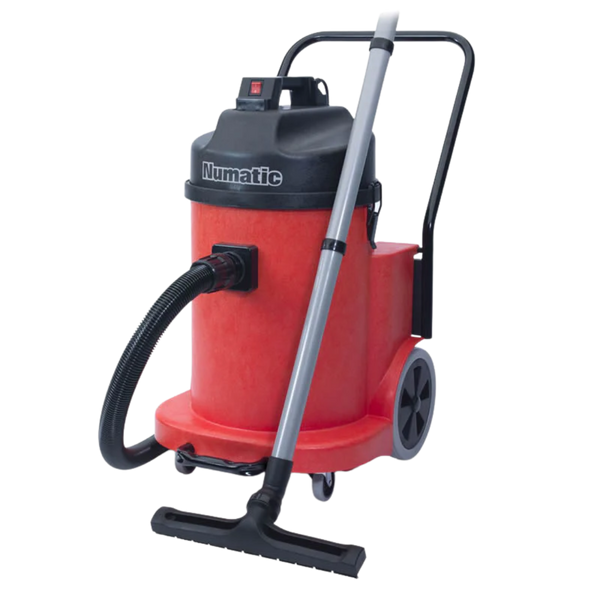 Numatic NVDQ900-2 heavy-duty industrial dry vacuum cleaner with dual motors