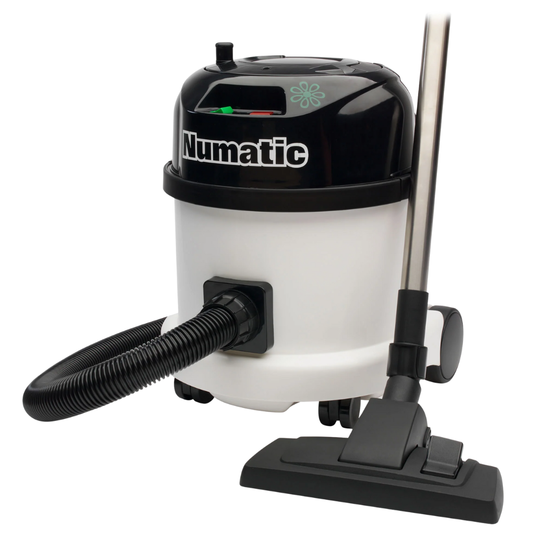 Numatic PPH320 HEPA H13 cleanroom vacuum cleaner for medical, pharmaceutical, and controlled environment dust extraction