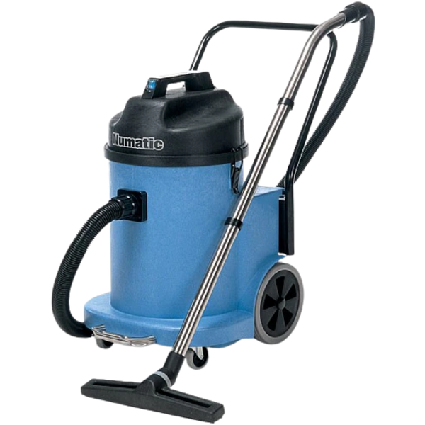 Numatic WVD900-2 40L industrial wet and dry vacuum cleaner with stainless steel wand and floor tool