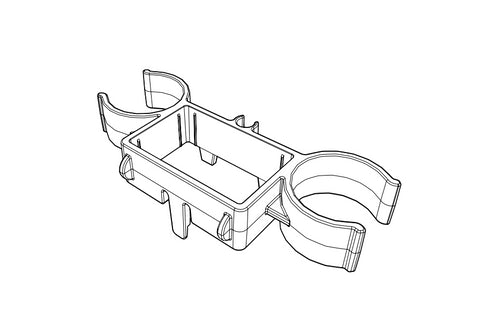 Numatic 913834 Dual Hose Clip