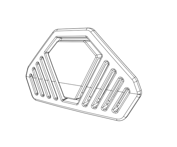 Numatic 914444 Grill Moulding