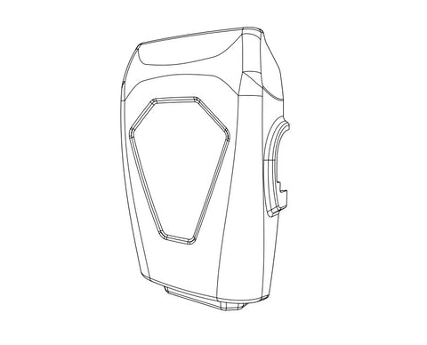 Numatic 914445 Front handle cover