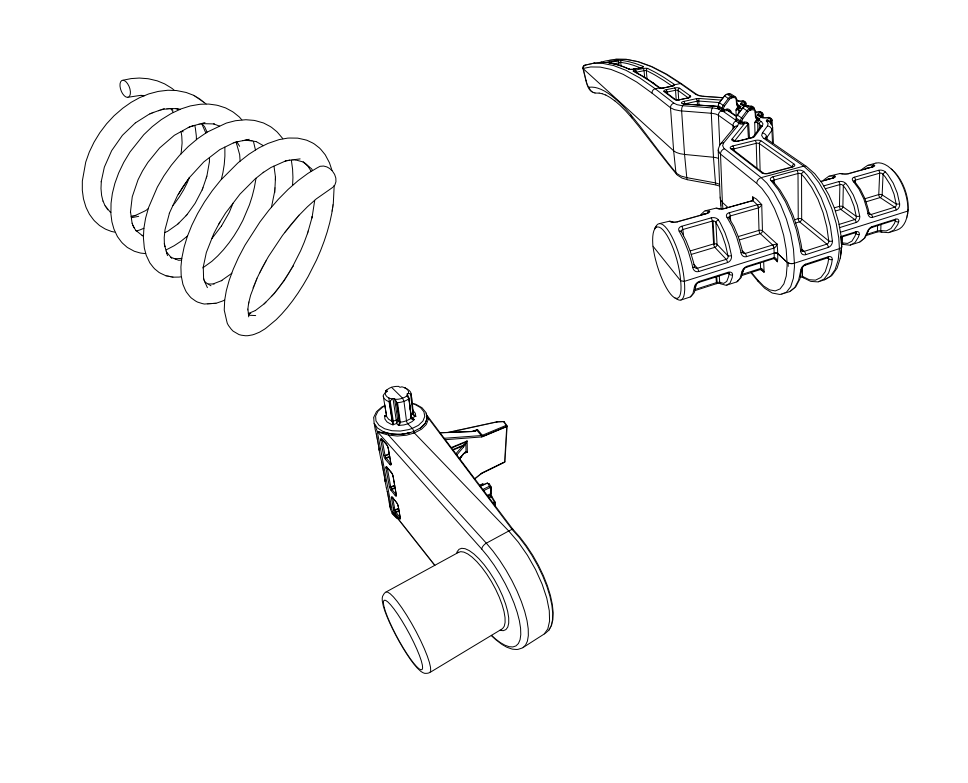 Numatic 914447 Hand Adjust & Release Controls