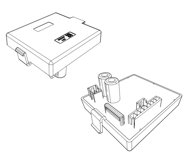 Numatic 914449 Right Brush Motor PCB