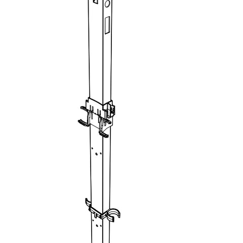 Numatic 914463 Handle Tube With Clips