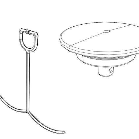 Numatic 915563 Clean Water Tank Cap Kit