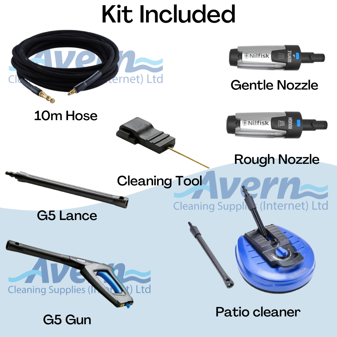 Nilfisk Premium 180 Home Pressure Washer Bundle - P180