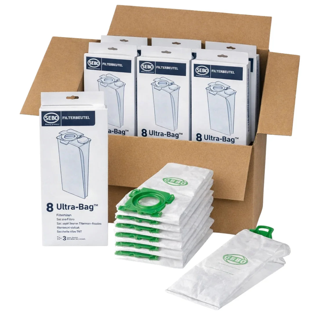 Sebo Felix Vacuum Bags Ultra 7029C Boxed (27 Packs) BULK DEAL